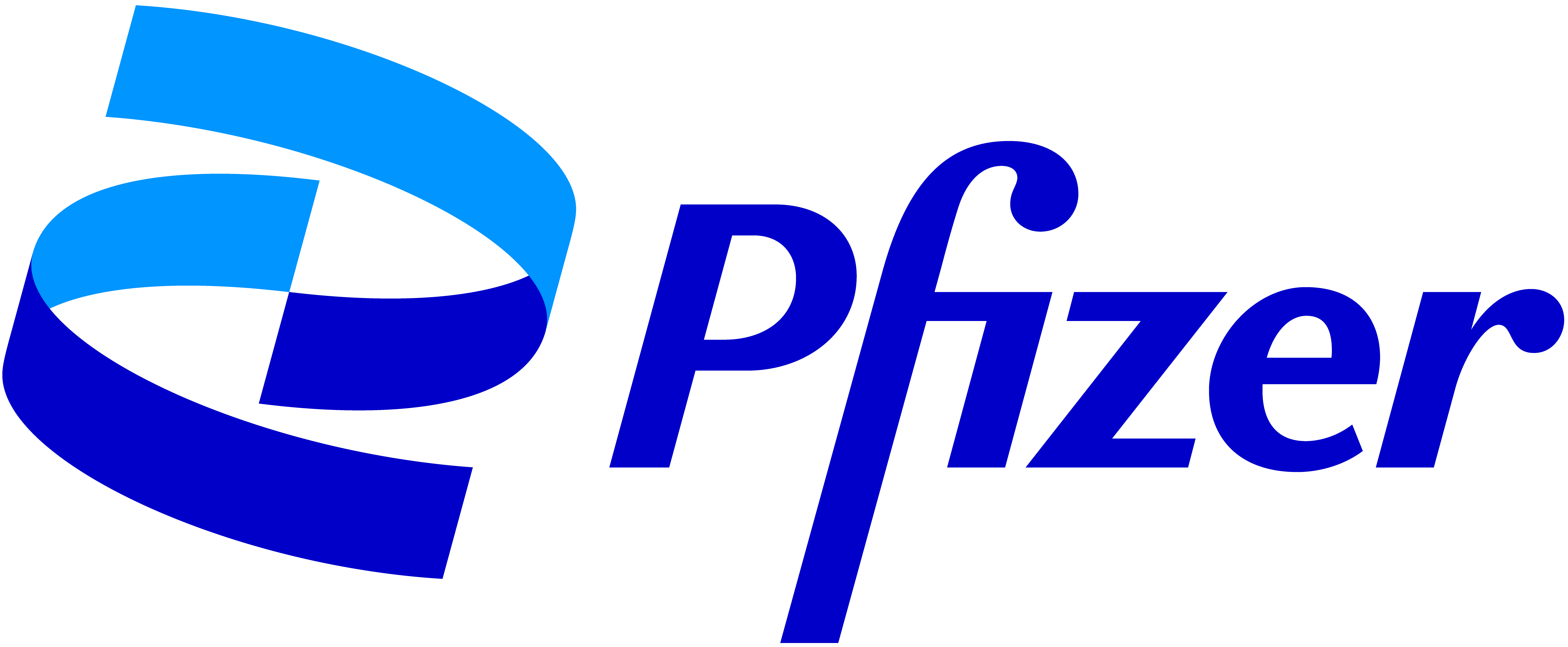 Pfizer logo.