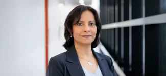 A headshot of Dean Lalitha Raman-Wilms.