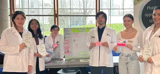Pharmacy students celebrating Pharmacy Appreciation Month.