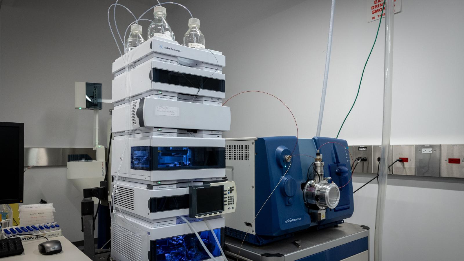 The UHPLC-MS/MS System – Sciex Qtrap 5500 mass spectrometer & Agilent 1290 Infinity UHPLC.