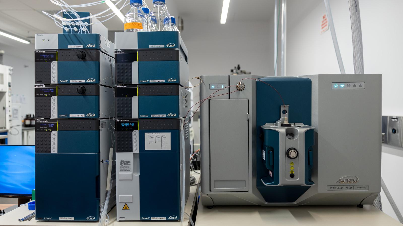 The UHPLC-MS/MS System – Sciex Triple Quad 7500 mass spectrometer & ExionLC AD UHPLC.